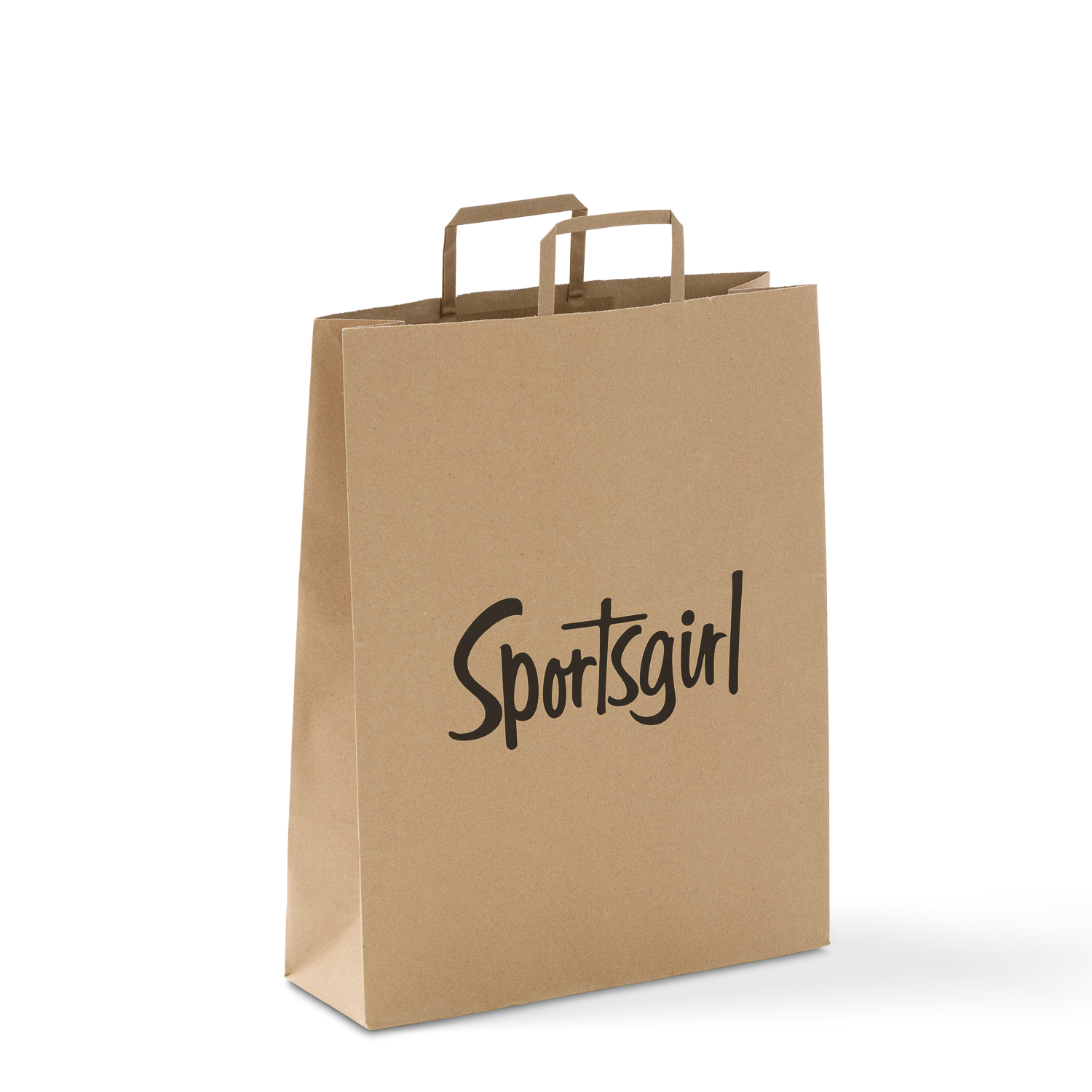 PaperPak Gallery Sportsgirl custom printed kraft paper twist handle bag